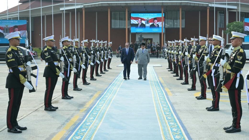 Presiden Prabowo Antar Langsung Kepulangan Presiden El-Sisi, Cerminkan Eratnya Persahabatan Indonesia-Mesir