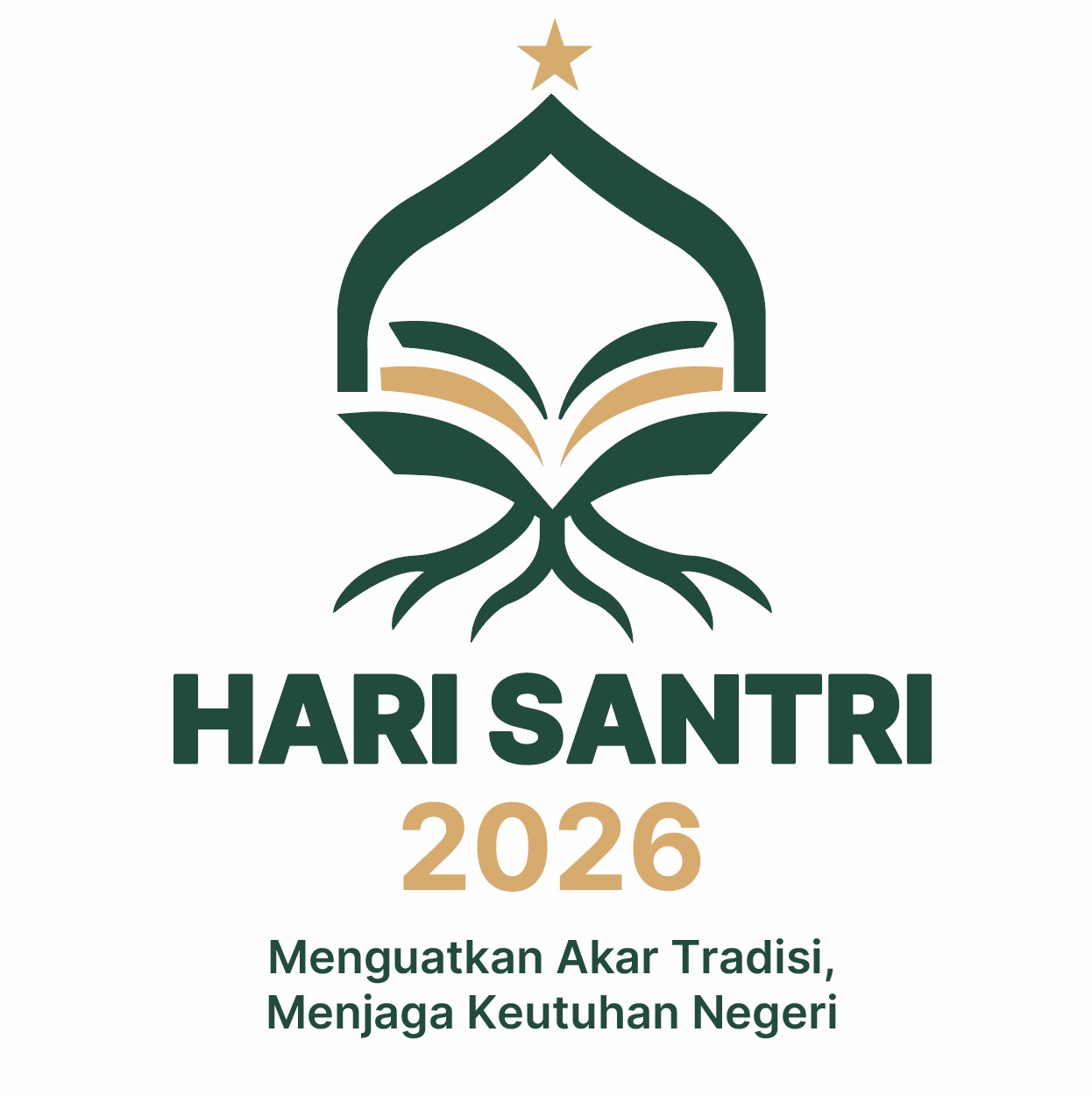 PBNU Luncurkan Logo Hari Santri 2026, Angkat Tema Menguatkan Akar Tradisi, Menjaga Keutuhan Negeri