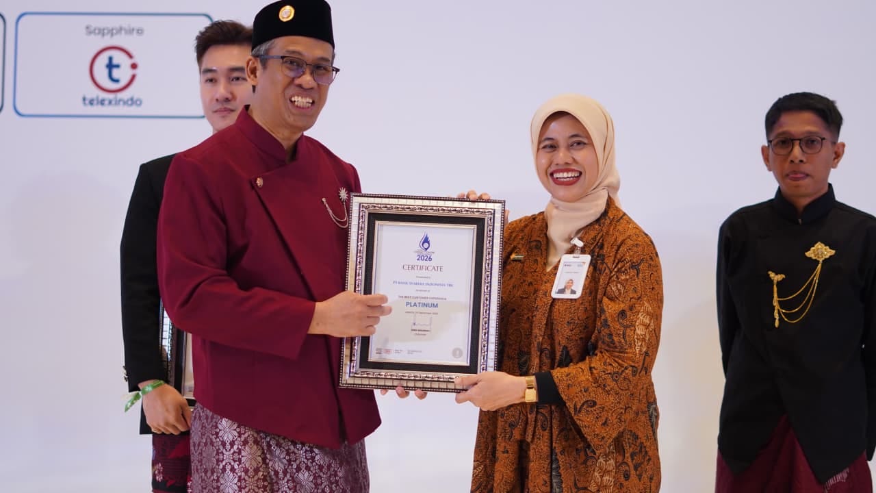 Transformasi Bersama Danantara Indonesia, BSI Sabet Penghargaan Tertinggi di The Best Contact Center Indonesia 2026