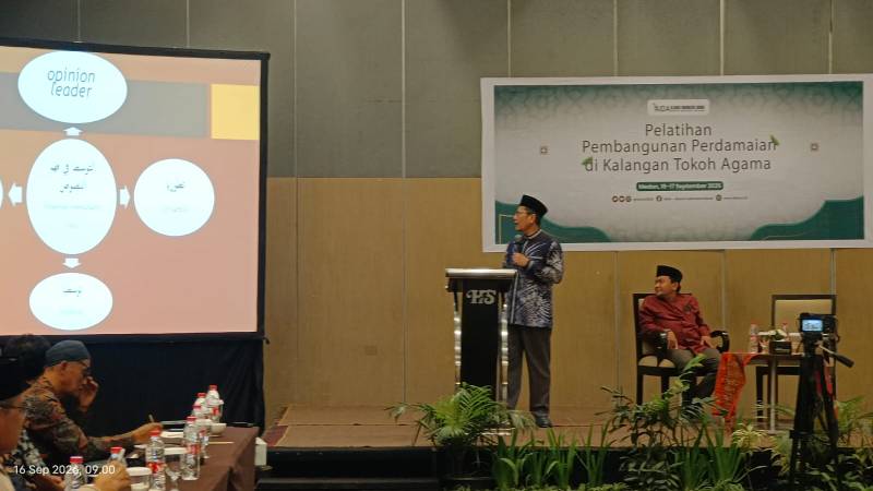 KH Cholil Nafis Dorong Tokoh Agama Jadi Penggerak Perdamaian Lewat Dakwah Wasathiyah