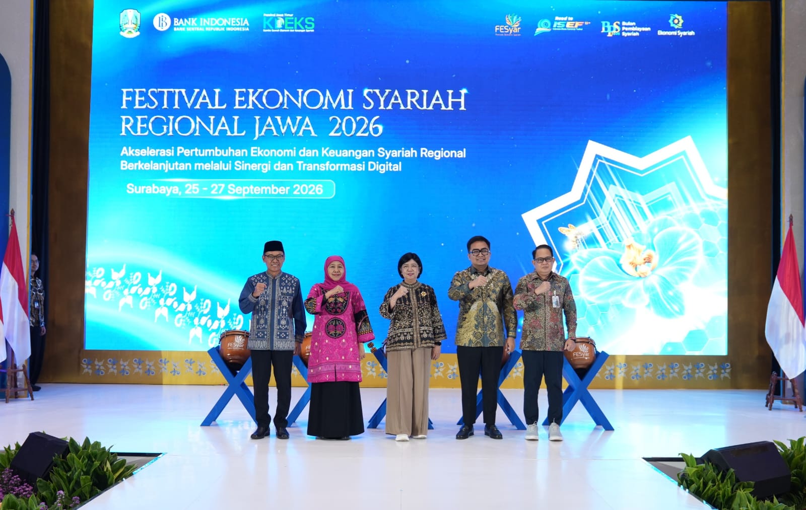 Gubernur BI Perkuat Ekosistem Ekonomi dan Keuangan Syariah Melalui FESyar Jawa 2026